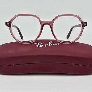 Ray-Ban Junior RB9095V 3898 Thalia Polished Transparent Pink Eyeglasses Frame